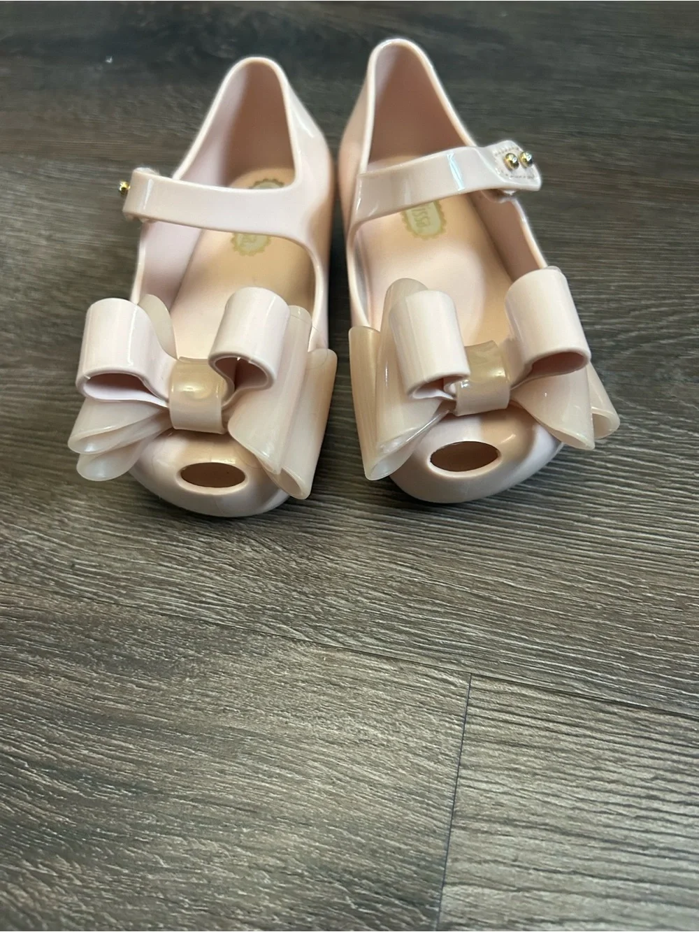 Mini Melissa glossy pale